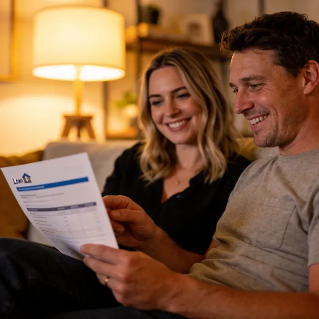 Australian home owner reviewing their LMI policy duration and refinance options