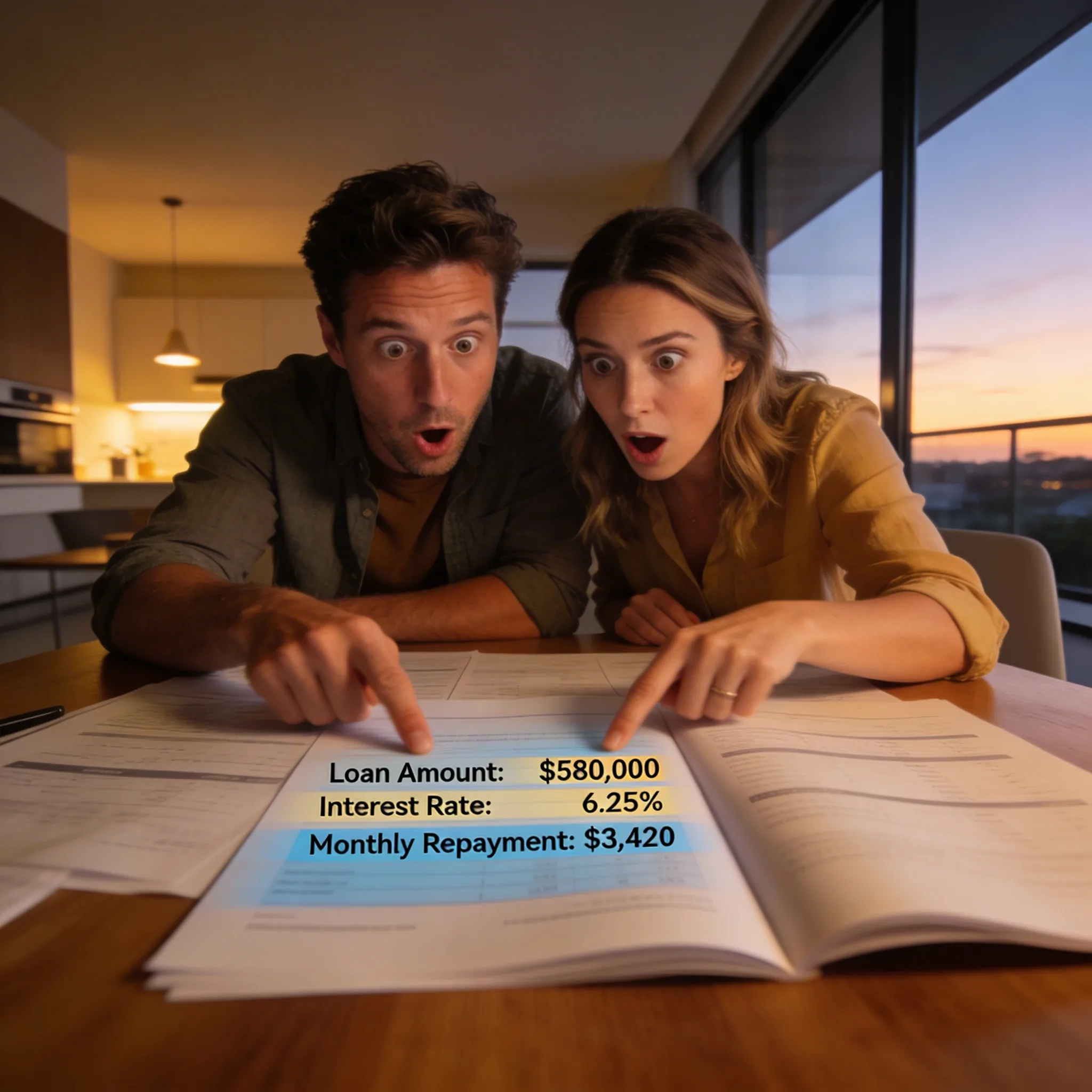 LMI cost breakdown table showing premiums for different property prices and deposit levels in Australia